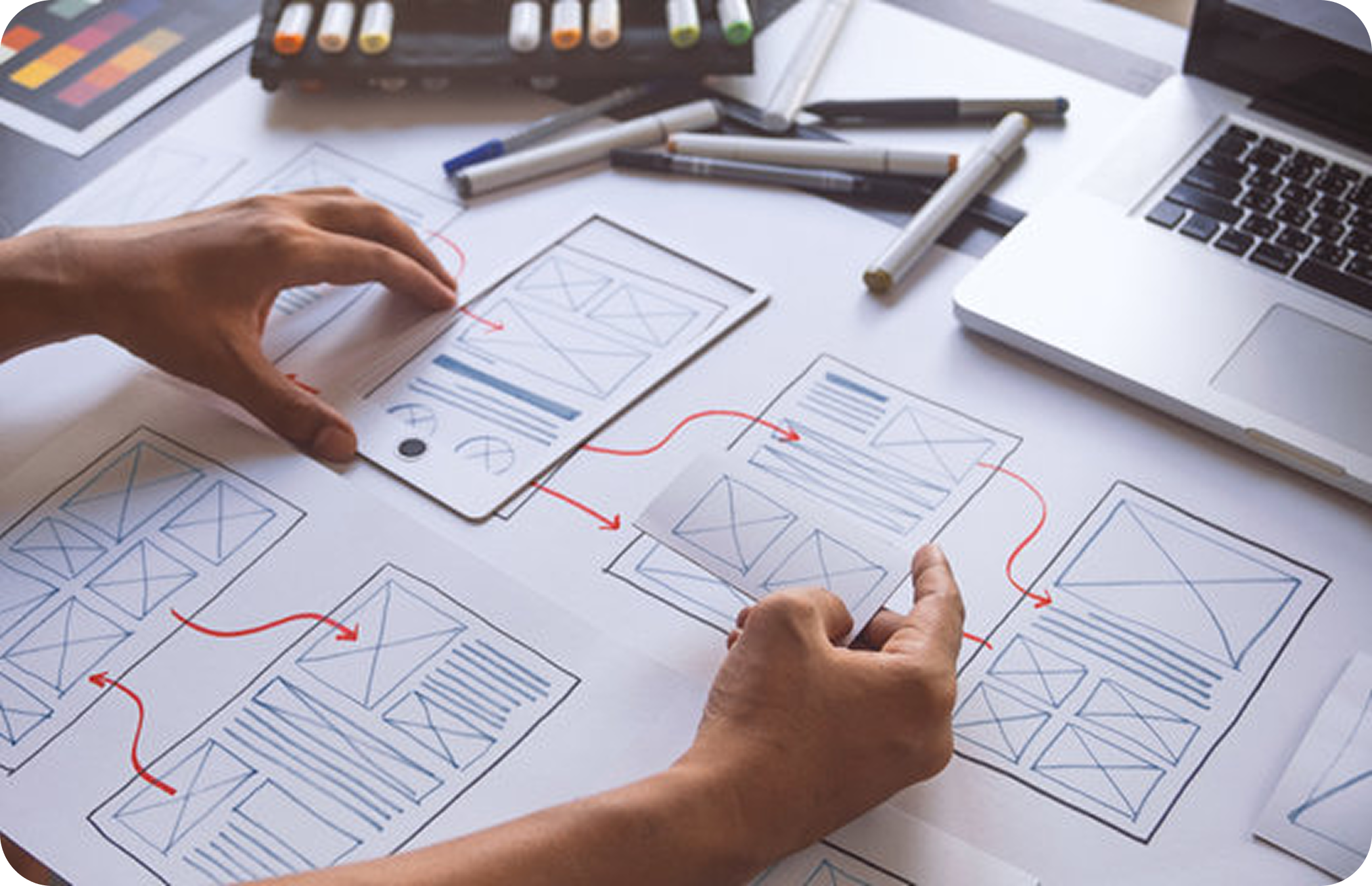UI/UX Wireframing